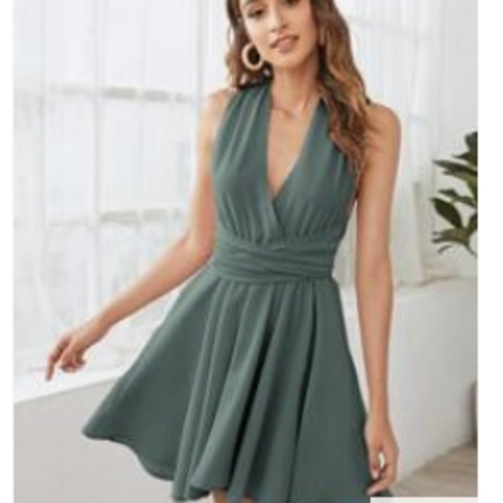 Dusty Blue Dress